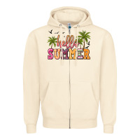 Sandshell hello summer Zipper Hoodie - JahusDesignShop