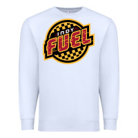 White indy fuel Premium Sweatshirt - linhVisuals
