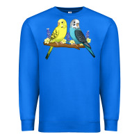 True Royal cute budgies Premium Sweatshirt - linhVisuals