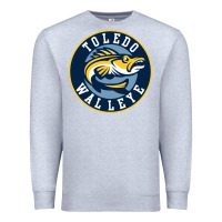 Heather Grey toledo walleye Premium Sweatshirt - linhVisuals