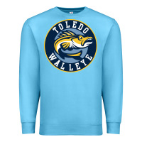 Ocean Blue toledo walleye Premium Sweatshirt - linhVisuals