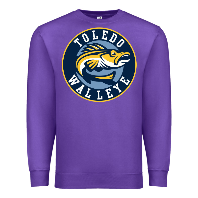 Toledo Walleye Premium Sweatshirt by linhVisuals | Teevron