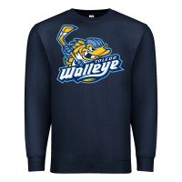 Navy toledo walleye Premium Sweatshirt - linhVisuals