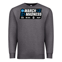 Charcoal Heather MARCH MADNESS Premium Sweatshirt - linhVisuals