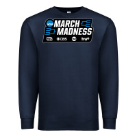 Navy MARCH MADNESS Premium Sweatshirt - linhVisuals