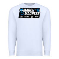 White MARCH MADNESS Premium Sweatshirt - linhVisuals