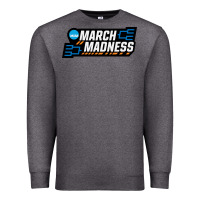 Charcoal Heather MARCH MADNESS Premium Sweatshirt - linhVisuals