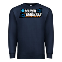 Navy MARCH MADNESS Premium Sweatshirt - linhVisuals