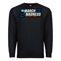 Black MARCH MADNESS Premium Sweatshirt - linhVisuals