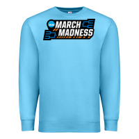 Ocean Blue MARCH MADNESS Premium Sweatshirt - linhVisuals