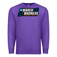 Purple MARCH MADNESS Premium Sweatshirt - linhVisuals