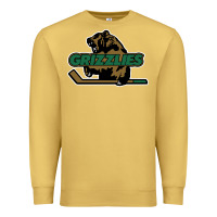 Antique Gold utah grizzlies Premium Sweatshirt - linhVisuals
