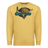 Antique Gold utah grizzlies Premium Sweatshirt - linhVisuals