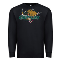 Black utah grizzlies Premium Sweatshirt - linhVisuals