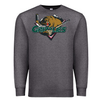 Charcoal Heather utah grizzlies Premium Sweatshirt - linhVisuals