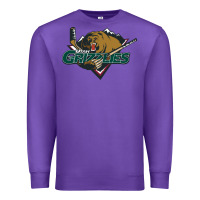 Purple utah grizzlies Premium Sweatshirt - linhVisuals