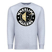 Heather Grey wheeling nailers Premium Sweatshirt - linhVisuals