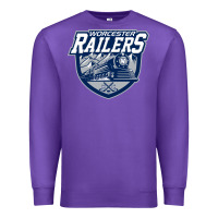 Purple worcester railers Premium Sweatshirt - linhVisuals