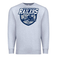 Heather Grey worcester railers Premium Sweatshirt - linhVisuals