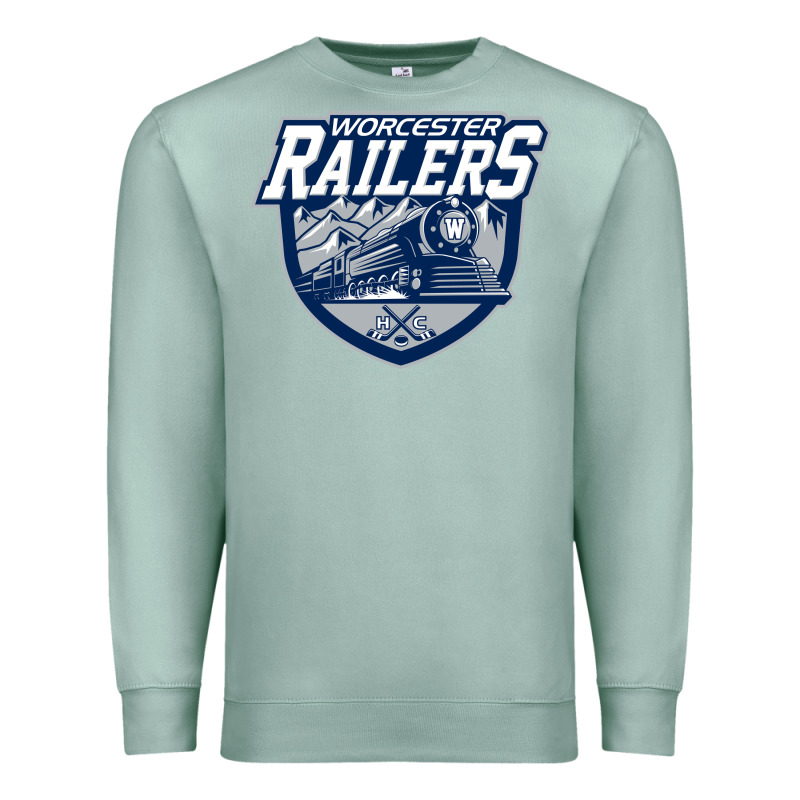 Worcester Railers Premium Sweatshirt by linhVisuals | Teevron