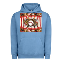 Pigment Pebble Blue baseball mom Urban Hoodie - Jasminsmagicworld