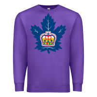 Purple toronto marlies Premium Sweatshirt - linhVisuals