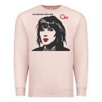 Pale Pink ann wilson müsïc Premium Sweatshirt - linhVisuals