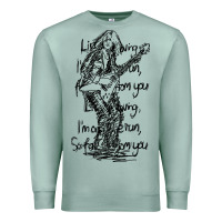 Seafoam michael schenker müsïc Premium Sweatshirt - linhVisuals