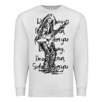 Oatmeal Heather michael schenker müsïc Premium Sweatshirt - linhVisuals