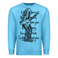 Ocean Blue michael schenker müsïc Premium Sweatshirt - linhVisuals