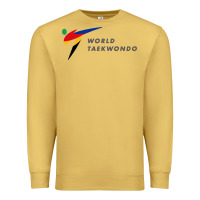 Antique Gold world taekwondo sports Premium Sweatshirt - linhVisuals