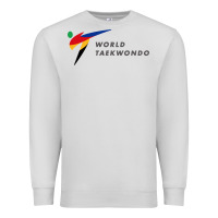 Dove Grey world taekwondo sports Premium Sweatshirt - linhVisuals
