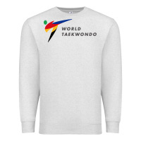 Oatmeal Heather world taekwondo sports Premium Sweatshirt - linhVisuals