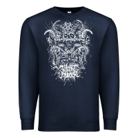 Navy thy art is murder Premium Sweatshirt - linhVisuals