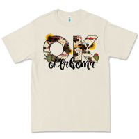Bone oklahoma state cowhide serape cactus Premium Tee - RanaPortraitStore