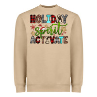 Mushroom holiday spirit activate Heavyweight Sweatshirt - JahusDesignShop
