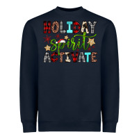 Navy holiday spirit activate Heavyweight Sweatshirt - JahusDesignShop