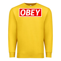 Lemon obey Premium Sweatshirt - linhVisuals