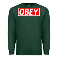 Sports Green obey Premium Sweatshirt - linhVisuals