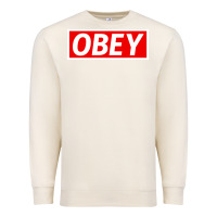 Sandshell obey Premium Sweatshirt - linhVisuals