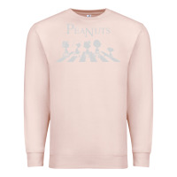 Pale Pink peanuts Premium Sweatshirt - linhVisuals