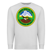 Dove Grey great seal of the muscogee nation Premium Sweatshirt - linhVisuals
