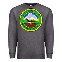 Charcoal Heather great seal of the muscogee nation Premium Sweatshirt - linhVisuals