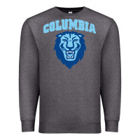 Charcoal Heather columbia university Premium Sweatshirt - linhVisuals