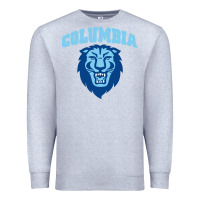 Heather Grey columbia university Premium Sweatshirt - linhVisuals