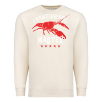 Sandshell 5 stars crawfish boil master big red lobster Premium Sweatshirt - linhVisuals