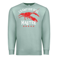Seafoam 5 stars crawfish boil master big red lobster Premium Sweatshirt - linhVisuals
