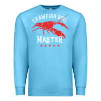 Ocean Blue 5 stars crawfish boil master big red lobster Premium Sweatshirt - linhVisuals