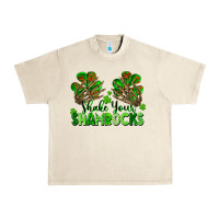 Sandshell Shake Your Shamrocks Urban Heavy Tee - FaDigitalArtStudio
