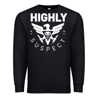 Black highly suspect 2022 Premium Sweatshirt - linhVisuals